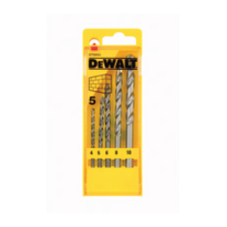 Juegos de 5 brocas para piedra DeWalt 4,5,6,8,10mm