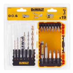 Juego de 19 piezas en estuche tipo Tough Case DeWalt