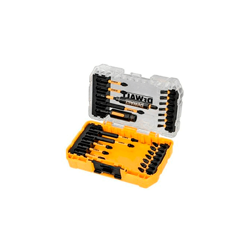 Conjunto de 25 Piezas en Estuche Tipo Tough Case para Atornillar DeWalt