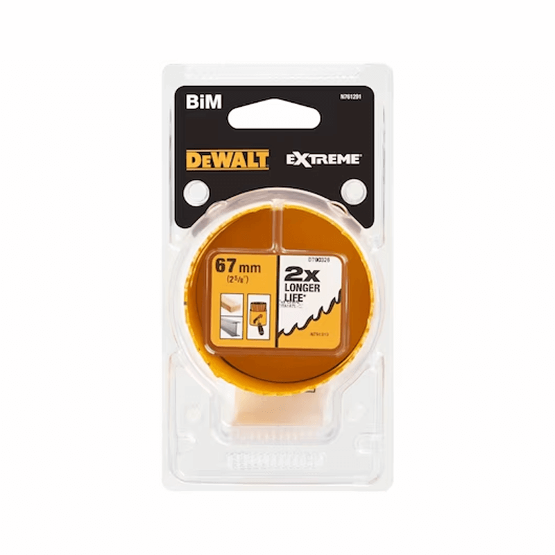 Dewalt POWER-TOOLS Extreme Bi-metal Crown Ø67MM Dewalt POWER-TOOLS Extreme Bi-metal Crown Ø67MM