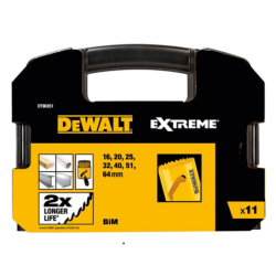 Juego de 11 Piezas Corona Bimetálica Dewalt POWER-TOOLS
