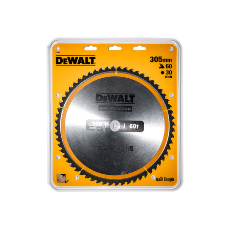 Lâmina para serra circular estacionária DeWalt (305mm x 30mm x 60D)