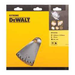 DeWalt Plunge saw blade Extreme (184mm x 16mm x 48T)