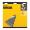 Hoja para sierra de incisión Extreme DeWalt (235mm x 30mm x 48D)