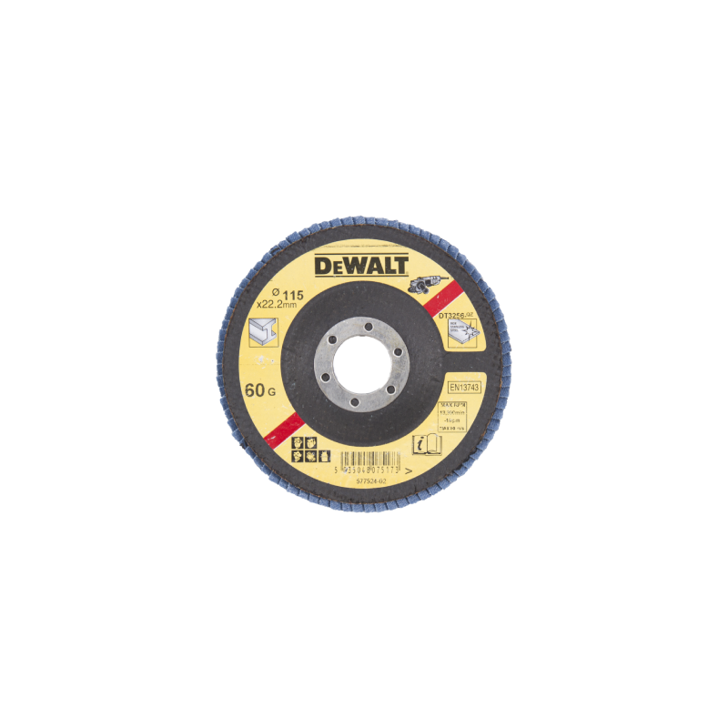 10 DeWalt Flap Disc Angled 115xG60