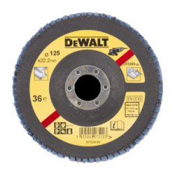 10 DeWalt Flap Disc Angled 125xG36