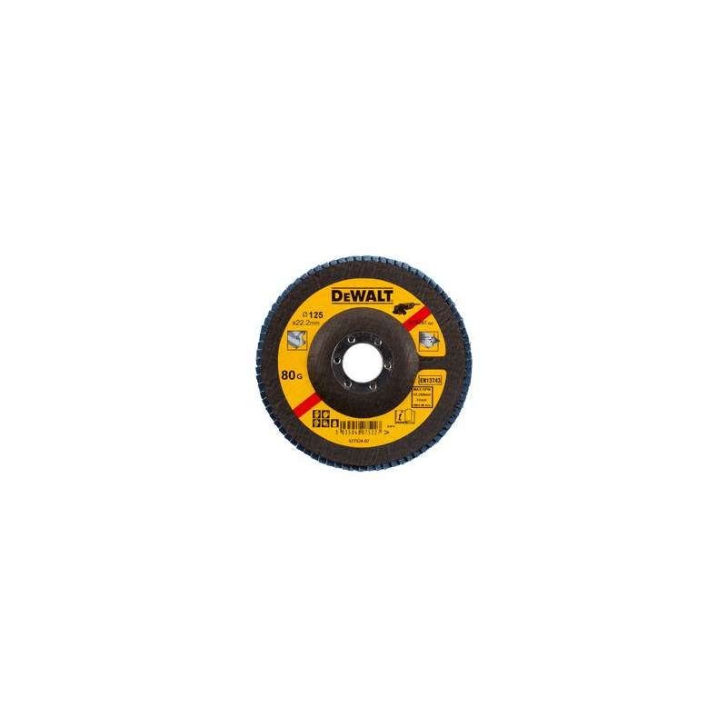 10 Discos De Láminas Concavos DeWalt 125xG80 10 Discos De Láminas Concavos DeWalt 125xG80
