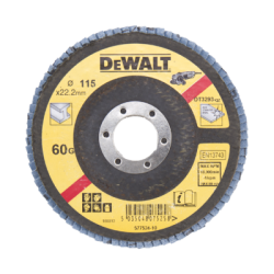 10 Discos Lamelados Planos DeWalt 115xG60