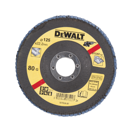 10 Discos De Láminas Planos DeWalt 125xG80