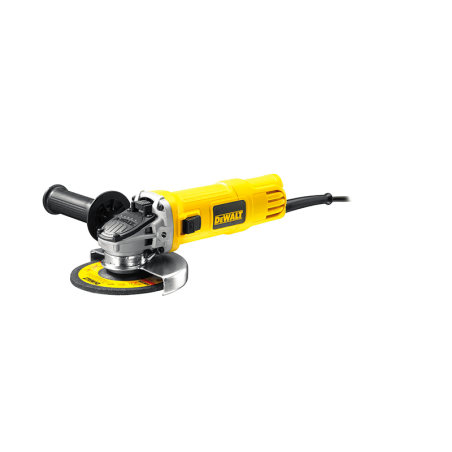 Rebarbadora Acabamentos DeWalt 115mm 900W Arranque suave + Bloqueio e Re-arranque