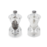 Salt and Pepper Mill Set 10cm Transparent - Bistro