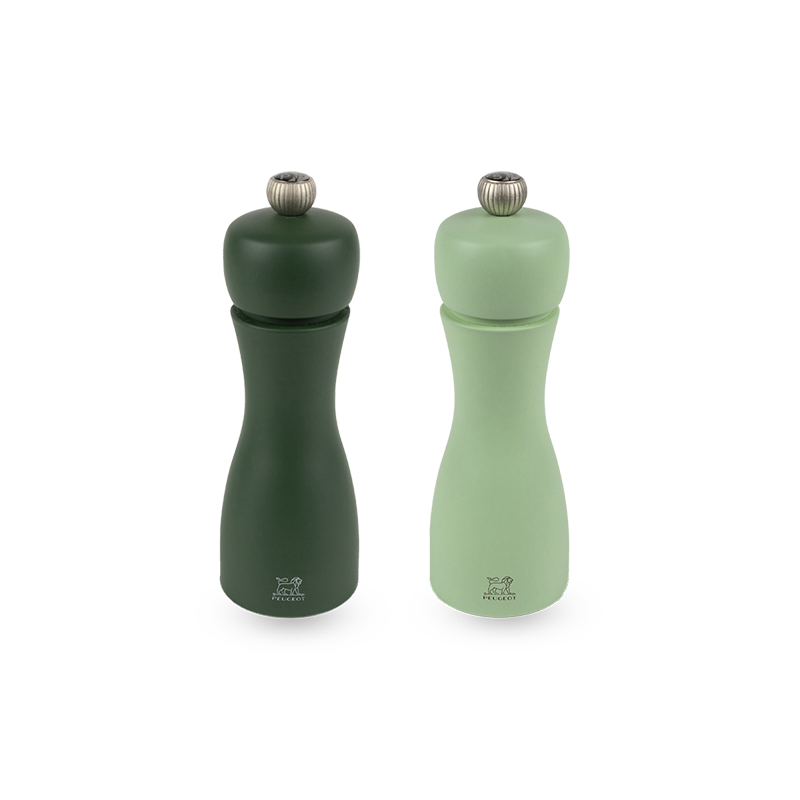 Conjunto Moinho Sal e Pimenta 15cm Água - Tahiti Conjunto Moinho Sal e Pimenta 15cm Água - Tahiti