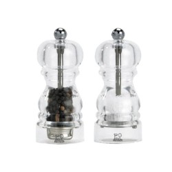 Conjunto Moinho Sal e Pimenta 12cm - Duo Nancy