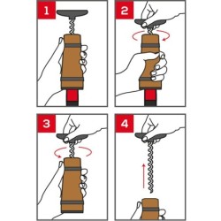 Corkscrew 18cm - Barrel