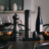 Electric Rechargeable Lithium-Ion Corkscrew Carbone - Elis Touch