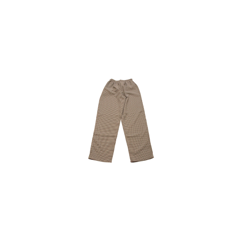 CALÇA XADREZ COM ELÁSTICO NA CINTURA