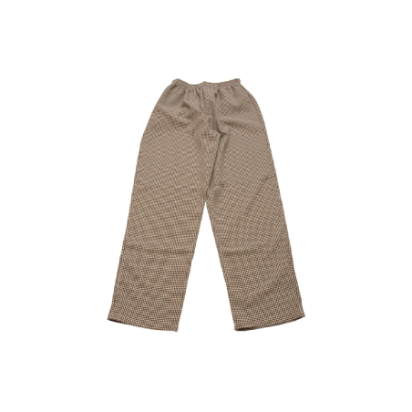 CALÇA XADREZ COM ELÁSTICO NA CINTURA
