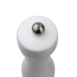 Moinho de Sal 20cm Branco - Tahiti