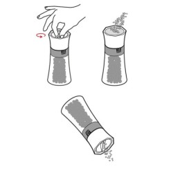 Combi Pepper Mill and Salt Shaker - Oslo
