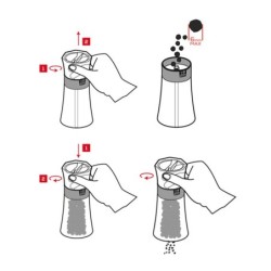 Combi Pepper Mill and Salt Shaker - Oslo