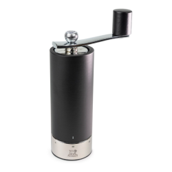 Moinho de Sal com Pega Preto/Inox 18cm - Isen U'Select