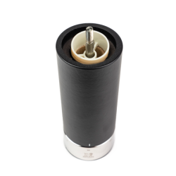 Moinho de Sal com Pega Preto/Inox 18cm - Isen U'Select