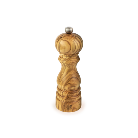 Manual Salt Mill in Olive Wood 18cm - Paris