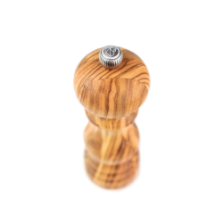 Manual Salt Mill in Olive Wood 18cm - Paris