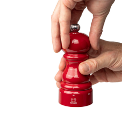 Pepper Mill 12cm Red Lacquered - Paris U´Select