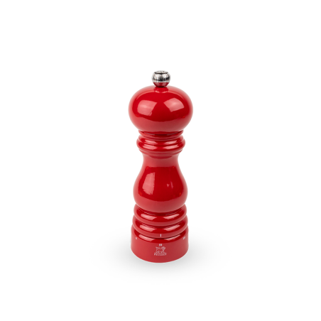 Pepper Mill 18cm Red Lacquered - Paris U´Select