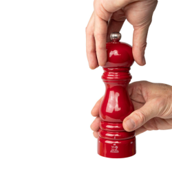 Pepper Mill 18cm Red Lacquered - Paris U´Select