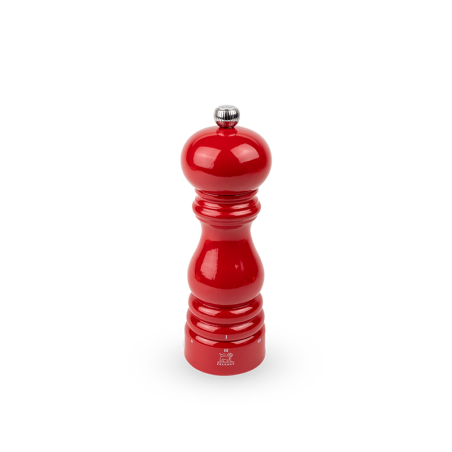 Salt Mill 18cm Red Lacquered - Paris U´Select