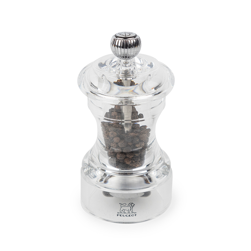 Pepper Mill 10cm Transparent - Bistro