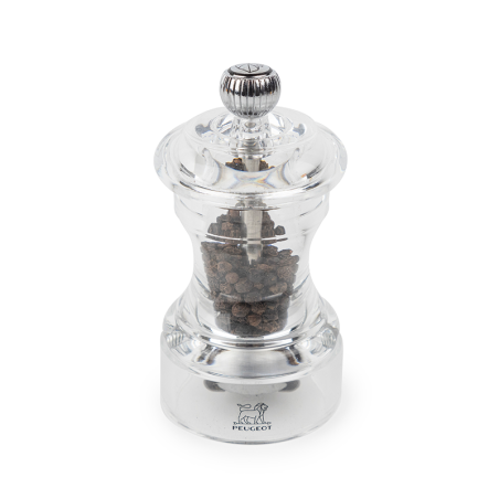 Pepper Mill 10cm Transparent - Bistro
