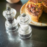 Pepper Mill 10cm Transparent - Bistro