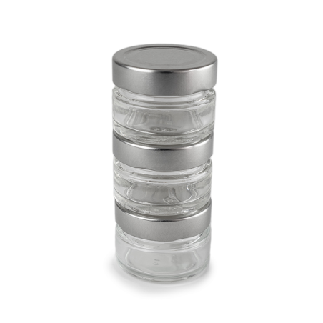 Set of 3 Empty Pepper Jars - Maestro