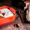 Fuente de Horno Rectangular 40cm Rojo - Appolia