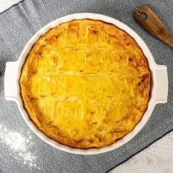 Tart Dish Ecru 35cm - Appolia