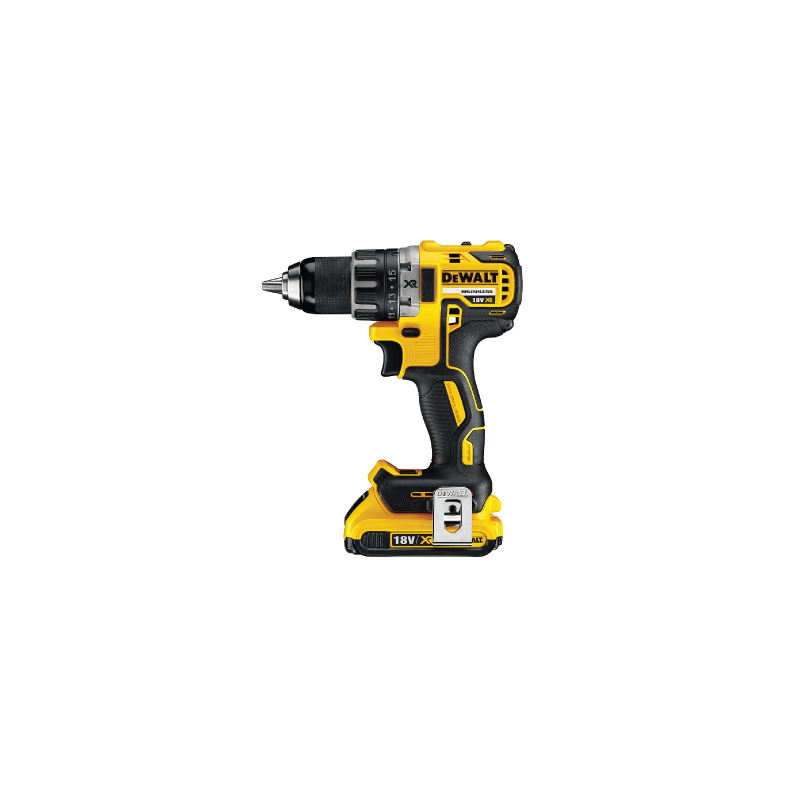 Berbequim Aparafusador Sem Escovas DeWalt XR 18V Li-Ion 2Ah