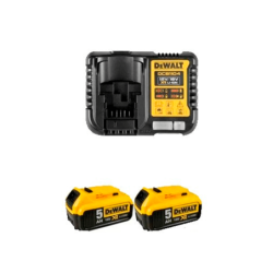 KIT 2 BATERIAS XR 18V Li-Ion 5,0Ah + CAR