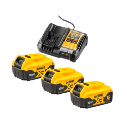 KIT 3 BATERIAS XR 18V Li-Ion 5,0Ah + CAR