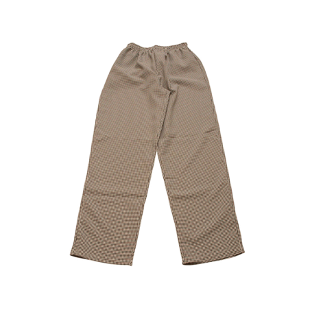 CALÇA XADREZ COM ELÁSTICO NA CINTURA