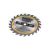 Disco para Serra Circular 115X10mm 24D DEWALT