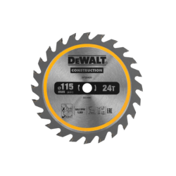 Disco para Serra Circular 115X10mm 24D DEWALT