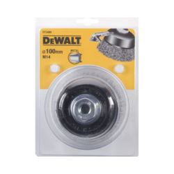 Cepillo De Copa De Alambre Ondulado Para Amoladora 100mm DeWalt
