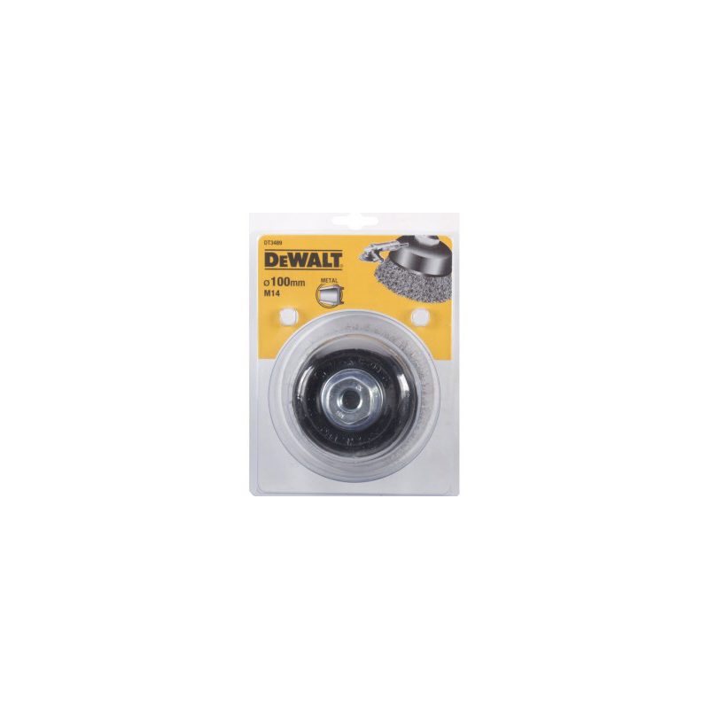 Cepillo De Copa De Alambre Ondulado Para Amoladora 100mm DeWalt Cepillo De Copa De Alambre Ondulado Para Amoladora 100mm DeWalt