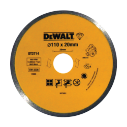 DeWalt Diamond disk for DWC410 dry and wet cutting (110 x 20 x 5mm)