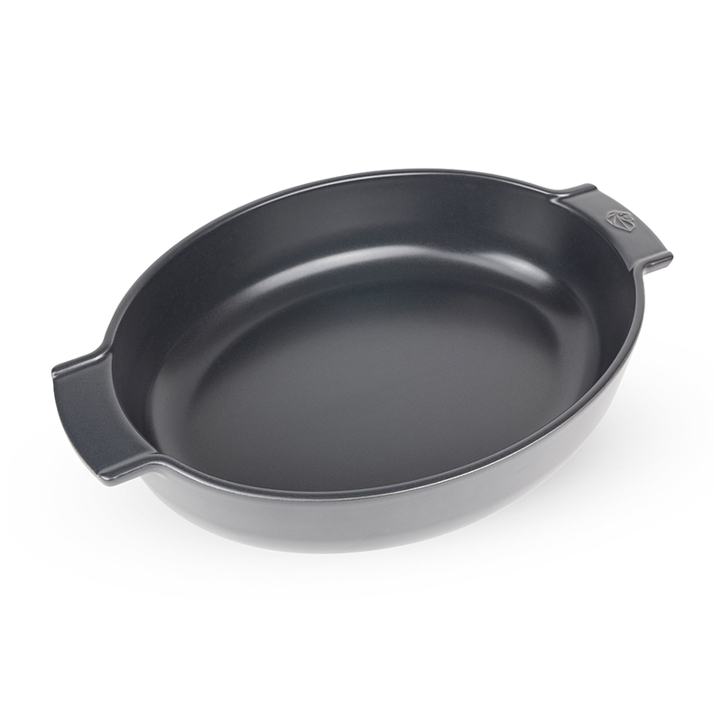 Assadeira Oval 40cm Ardósia - Appolia Assadeira Oval 40cm Ardósia - Appolia
