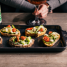 Appetizer Platter 40cm Slate - Appolia