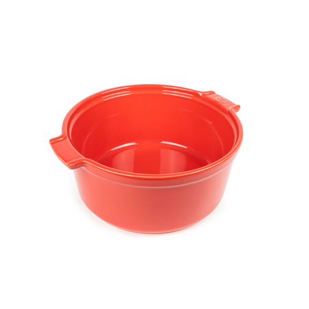 Soufflé Dish Red 25cm - Appolia